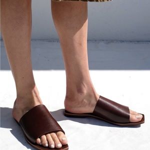 St. Agni Gigi Flats in Antique Tan